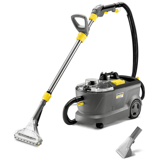 Lavatappeti e Lavamoquette Professionale con Serbatoio da 10 Litri Bocchette per Pavimenti Poltrone e Fessure